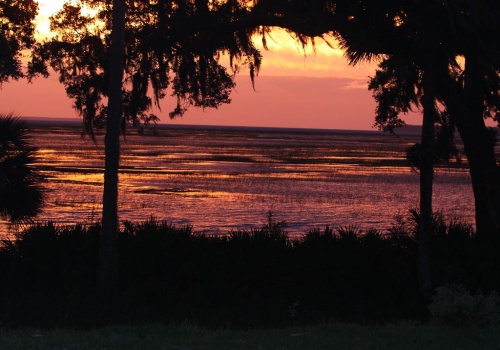 Sunset photo Bluffton