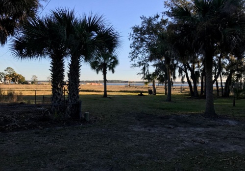 View from the house to the May River