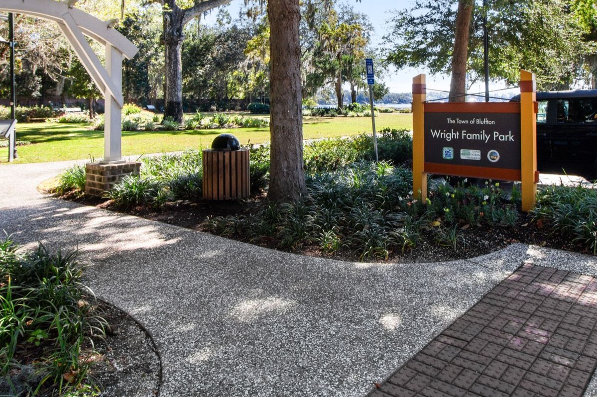 Wright Family Park situated along the May River